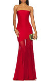 Seraphine Strapless Mesh Maxi Dress - Fashion Pov
