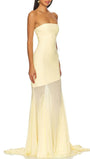 Seraphine Strapless Mesh Maxi Dress - Fashion Pov
