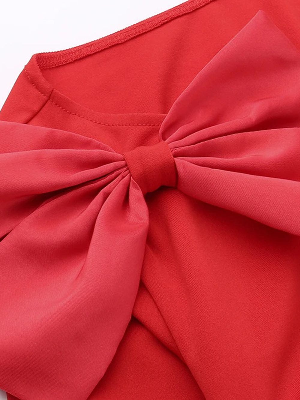 Sienna Bow Backless Maxi Dress - Fashion Pov