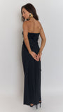 Sienna Strapless Backless Maxi Dress - Fashion Pov