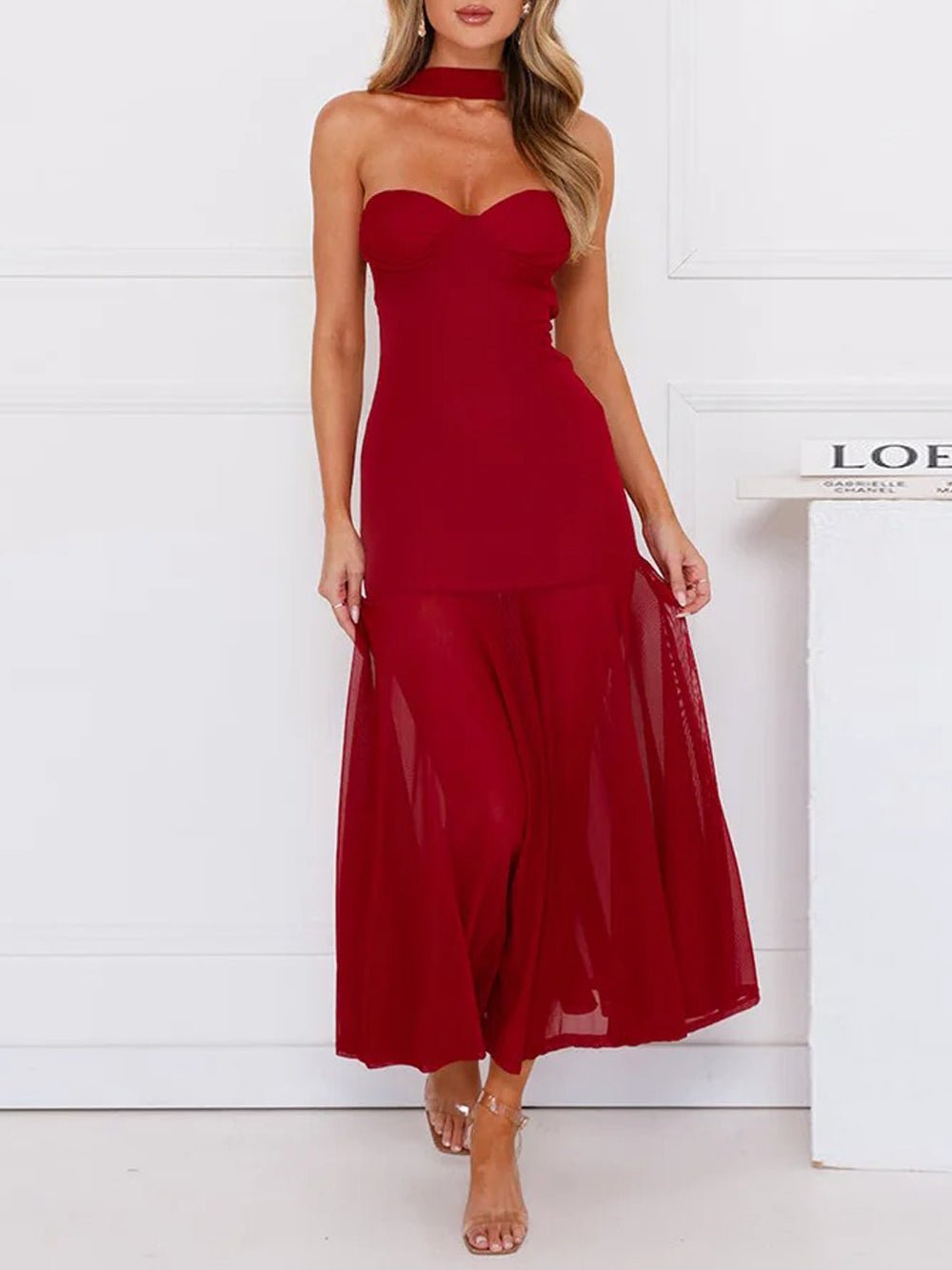 Taylor Sleeveless Maxi Dress - Fashion Pov