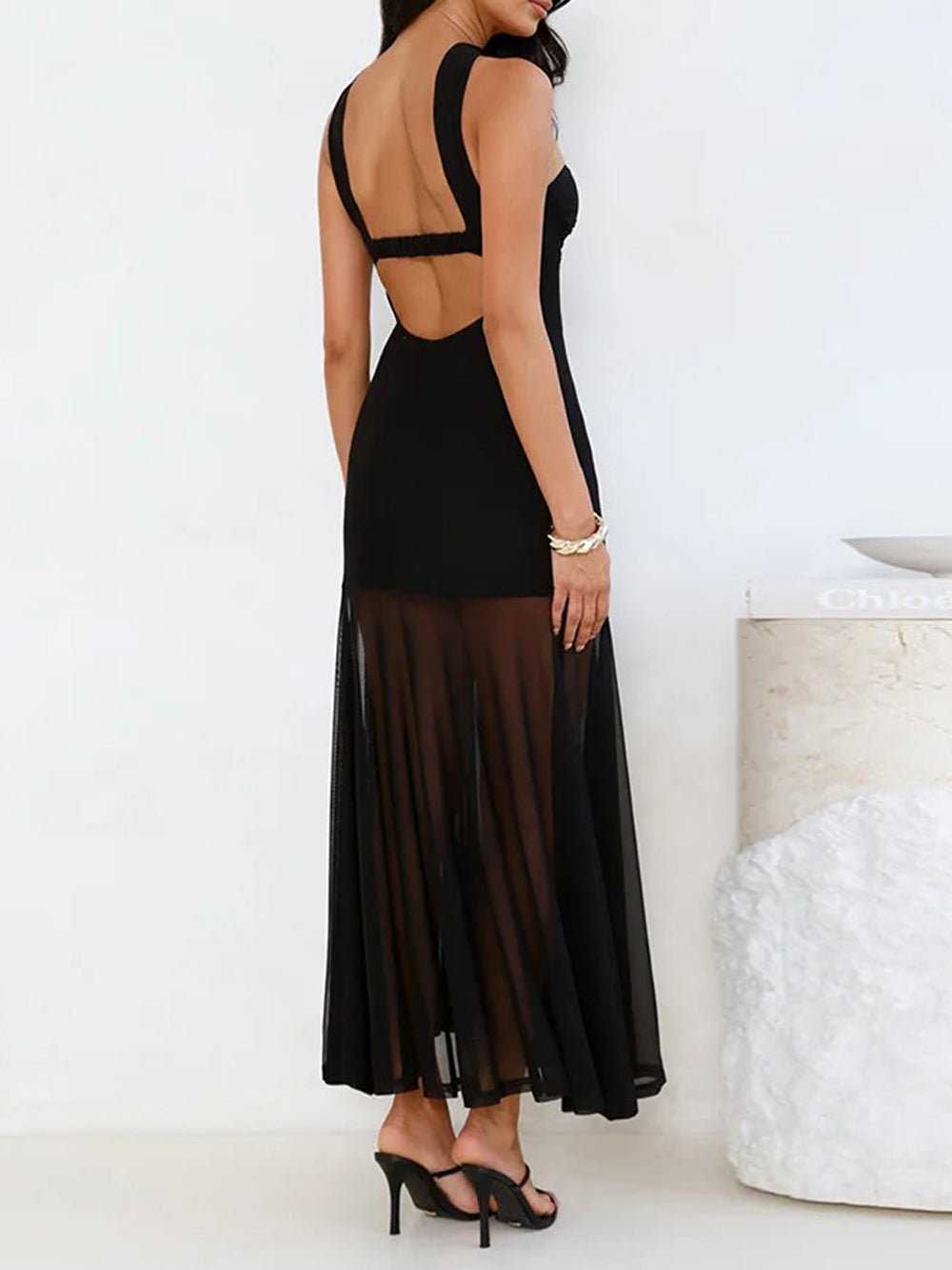 Taylor Sleeveless Maxi Dress - Fashion Pov