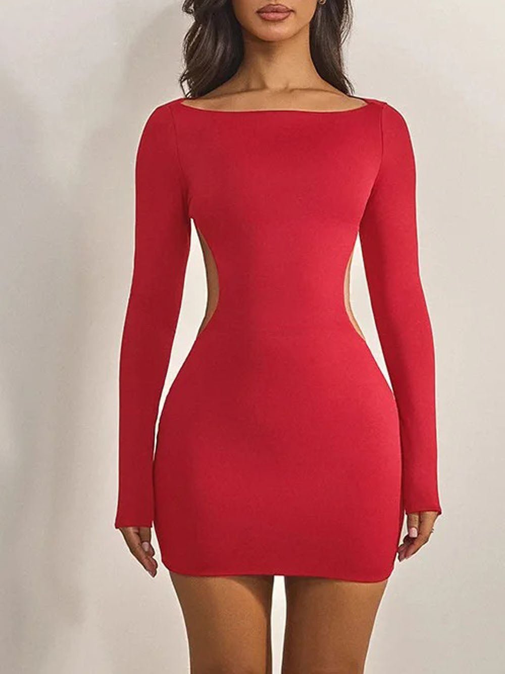 Valeria Backless Bow Mini Dress - Fashion Pov