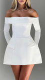 Valerie Off Shoulder Mini Dress - Fashion Pov