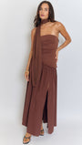 Wren Slim Ribbon Maxi Dress - Fashion Pov
