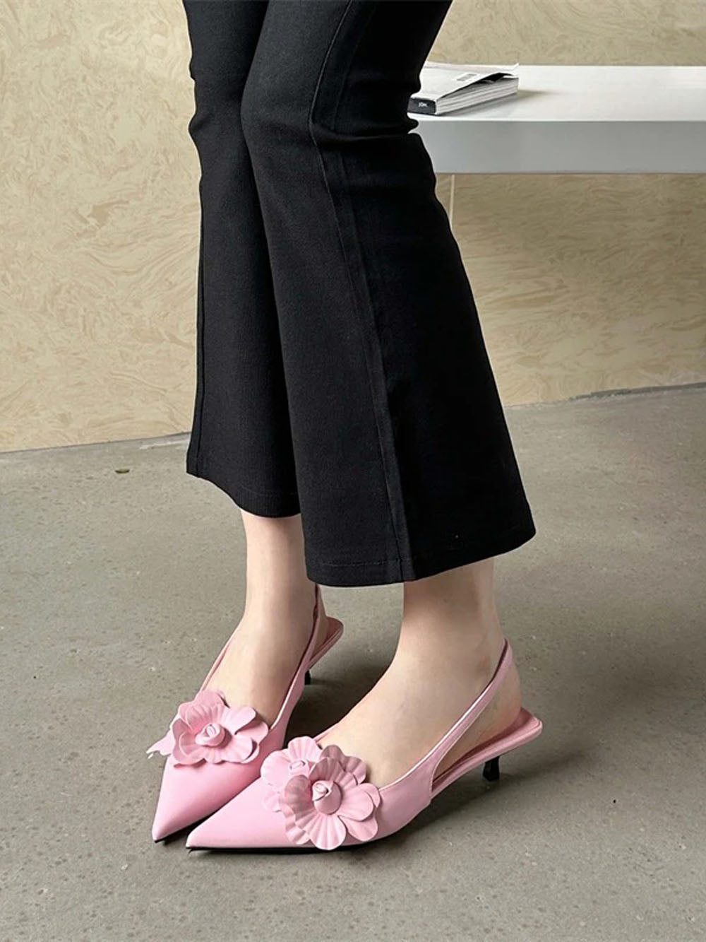 Wren Toe Thin Low Heel - Fashion Pov