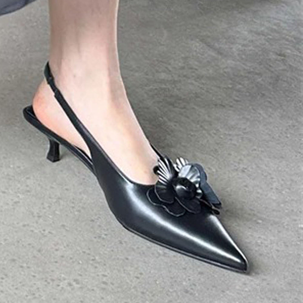 Wren Toe Thin Low Heel - Fashion Pov