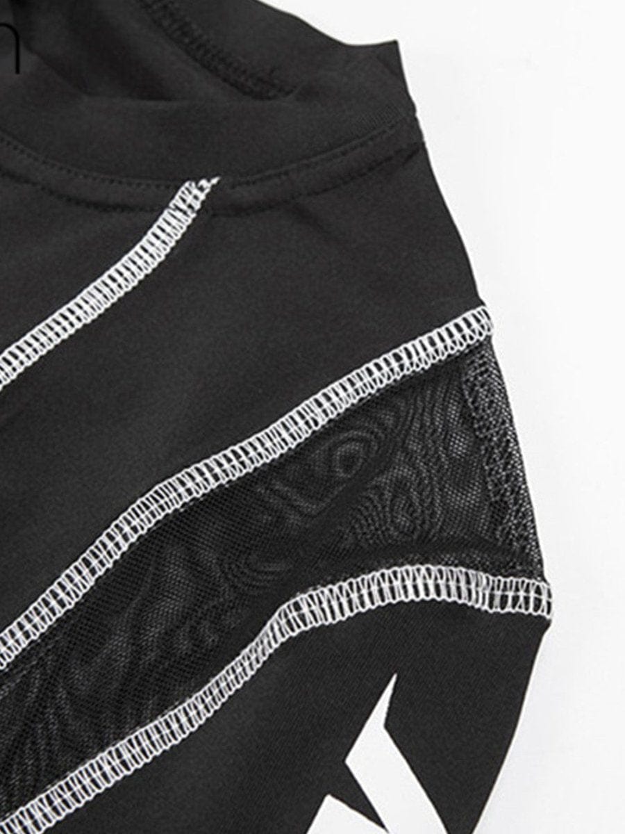 Aria Skinny Bodysuit Streetwear Top - Fashion Pov