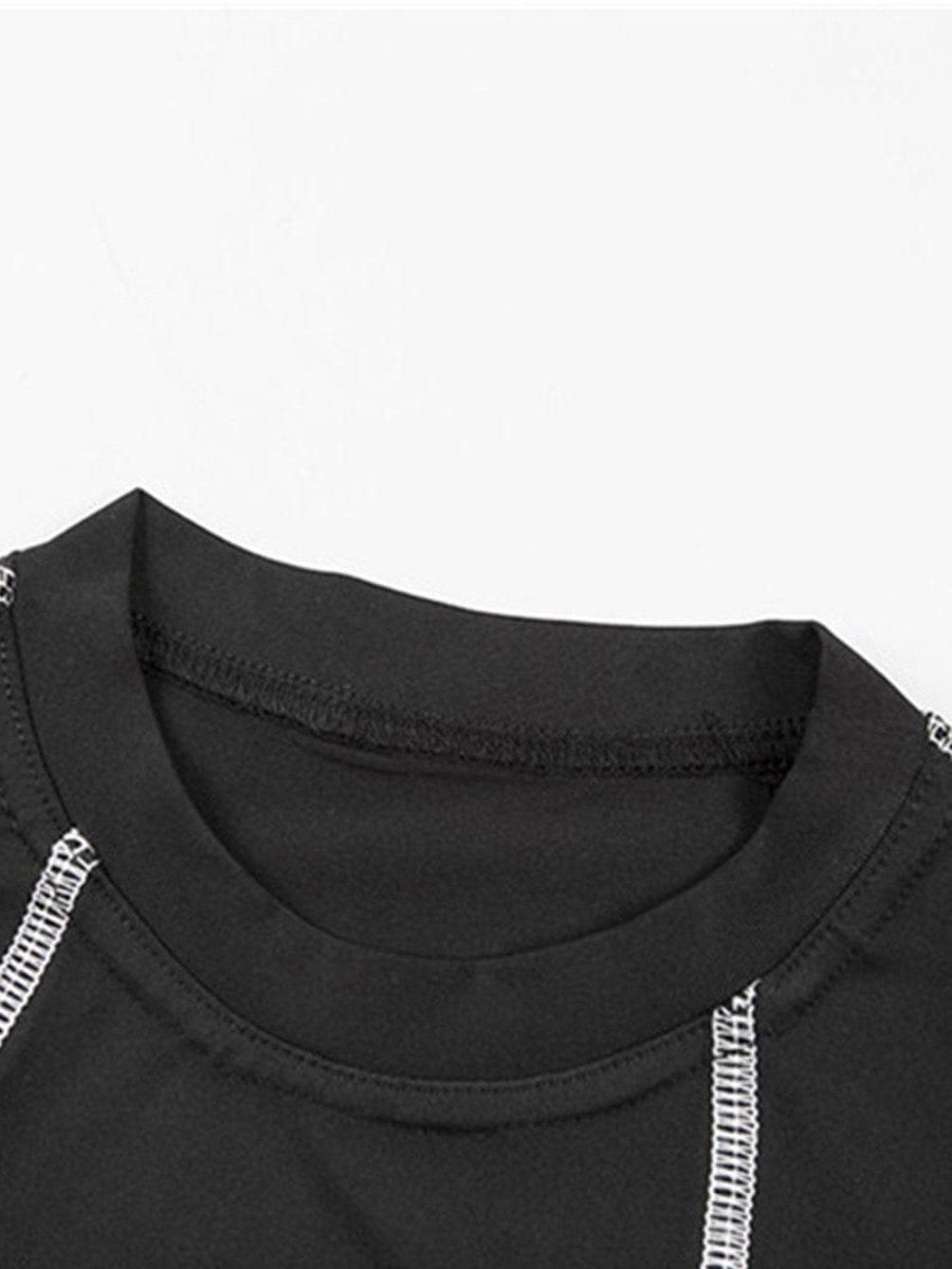 Aria Skinny Bodysuit Streetwear Top - Fashion Pov