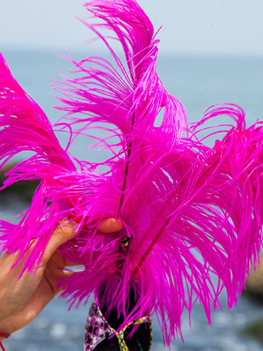 Bailey Feather Gladiator Thin Heel - Fashion Pov