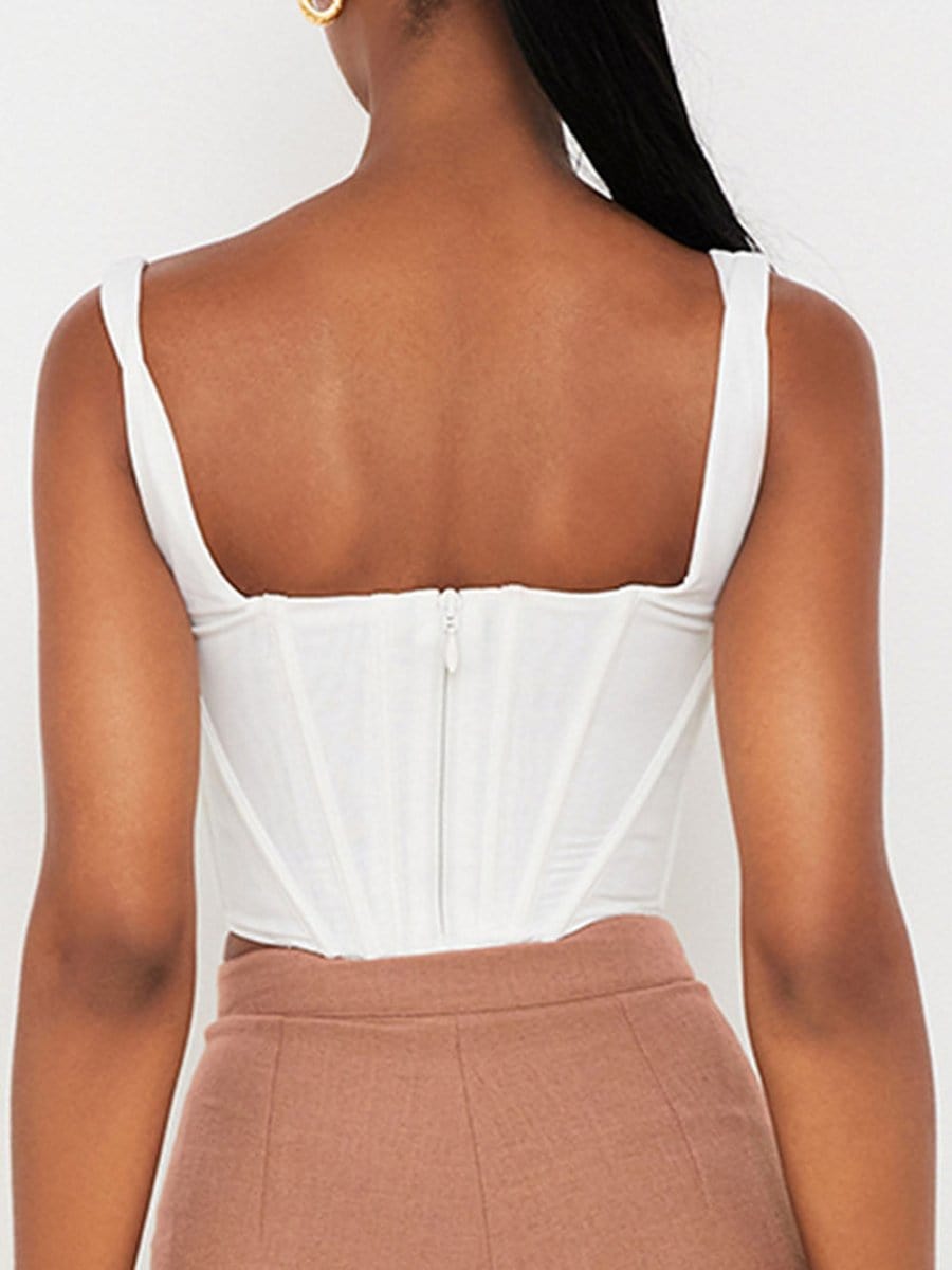 Beckett Crop Tank Top - Fashion Pov