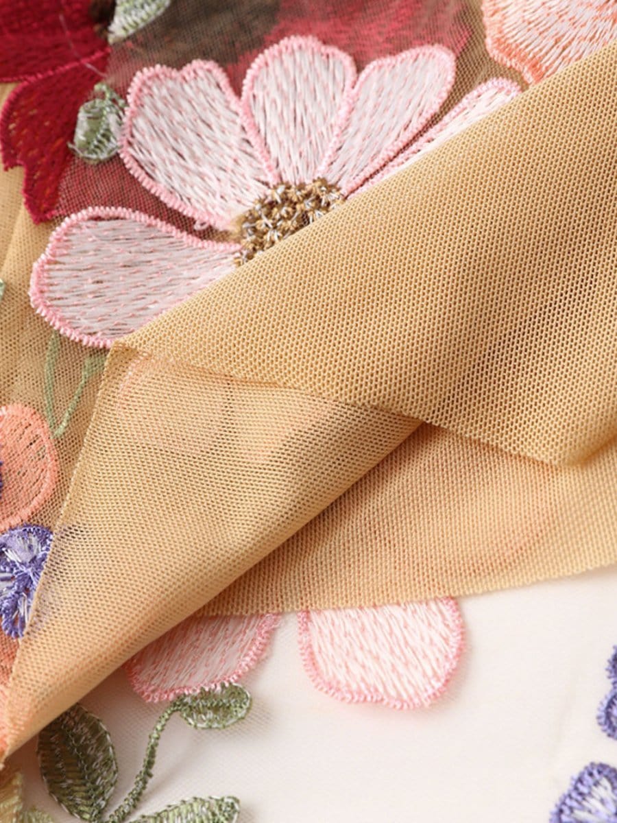 Charlotte Floral Mini Dress - Fashion Pov