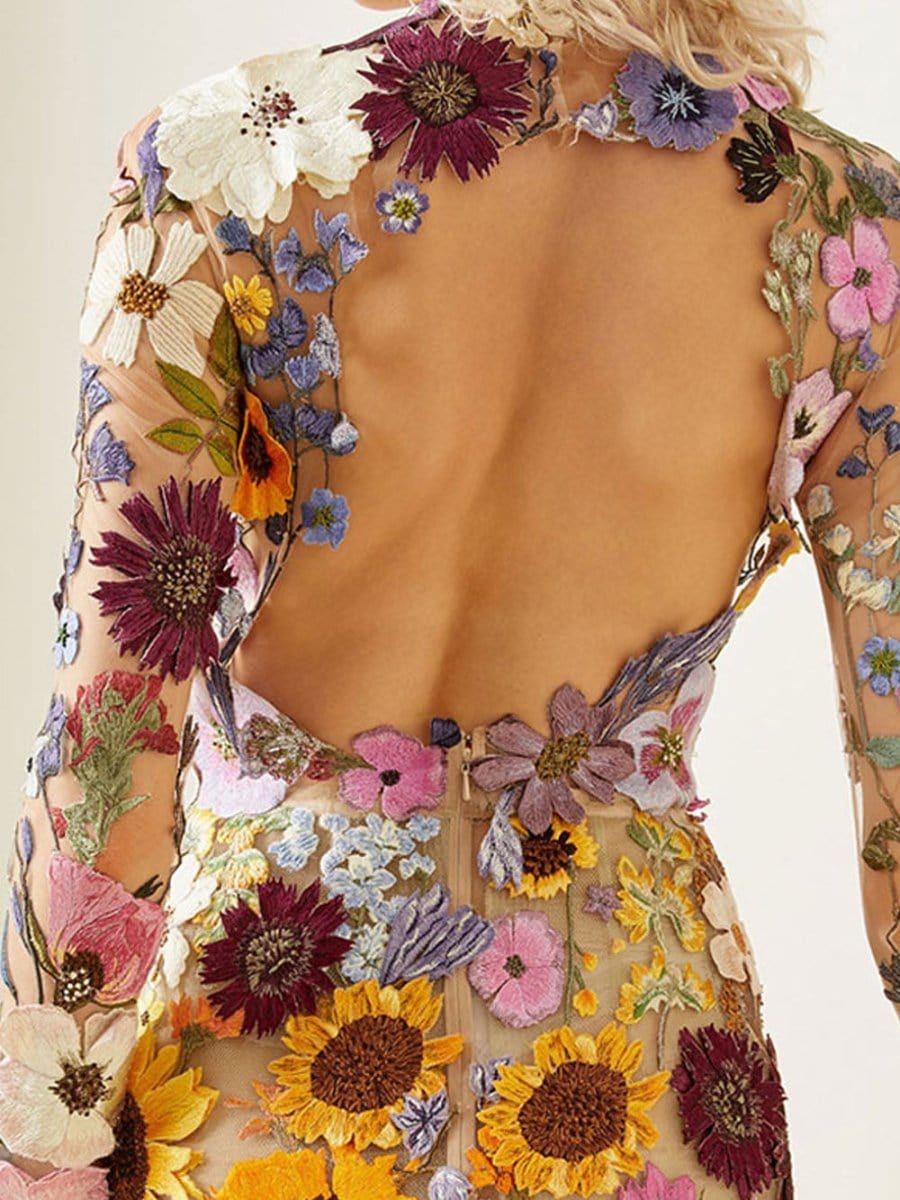 Charlotte Floral Mini Dress - Fashion Pov