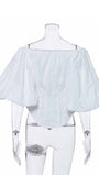 Clara Off Shoulder Lantern Sleeve Top - Fashion Pov