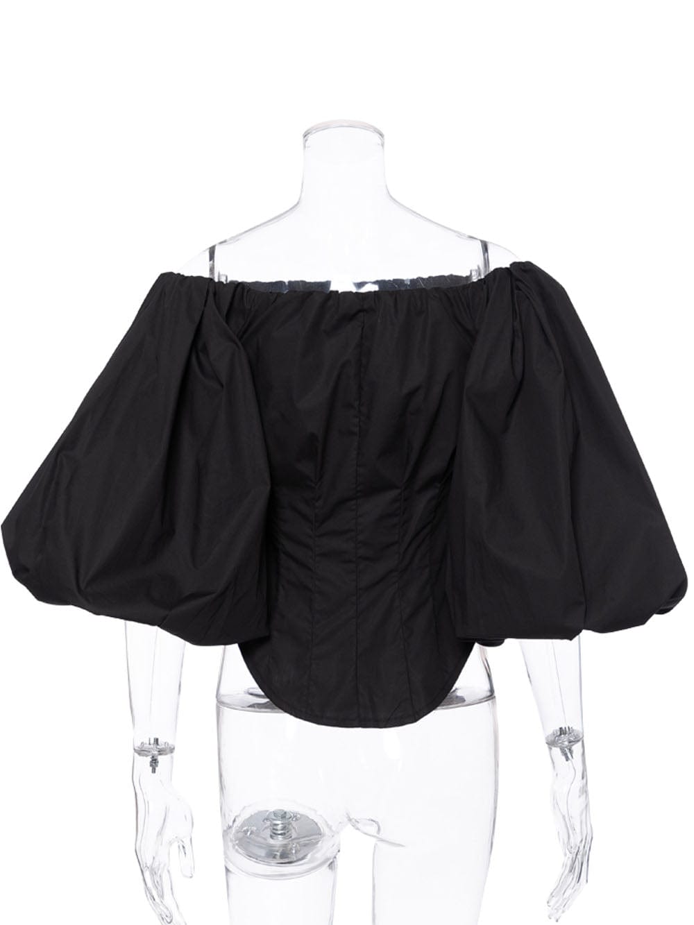 Clara Off Shoulder Lantern Sleeve Top - Fashion Pov