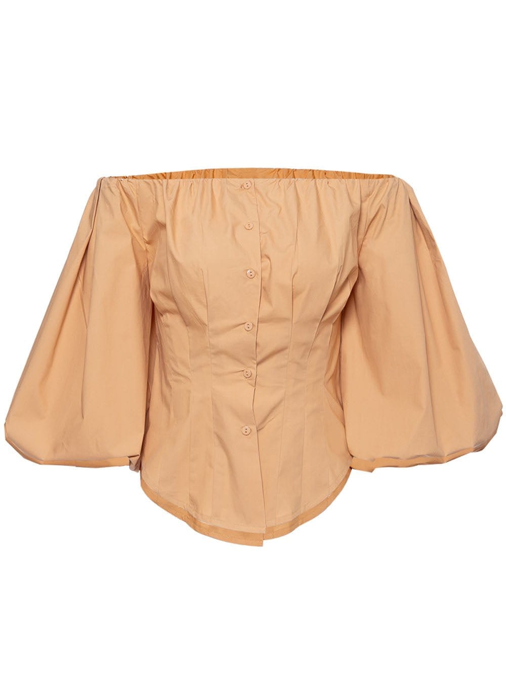 Clara Off Shoulder Lantern Sleeve Top - Fashion Pov