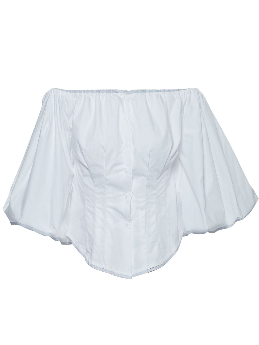 Clara Off Shoulder Lantern Sleeve Top - Fashion Pov