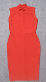 Elaine Sleeveless Bodycon Midi Dress - Fashion Pov