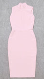 Elaine Sleeveless Bodycon Midi Dress - Fashion Pov