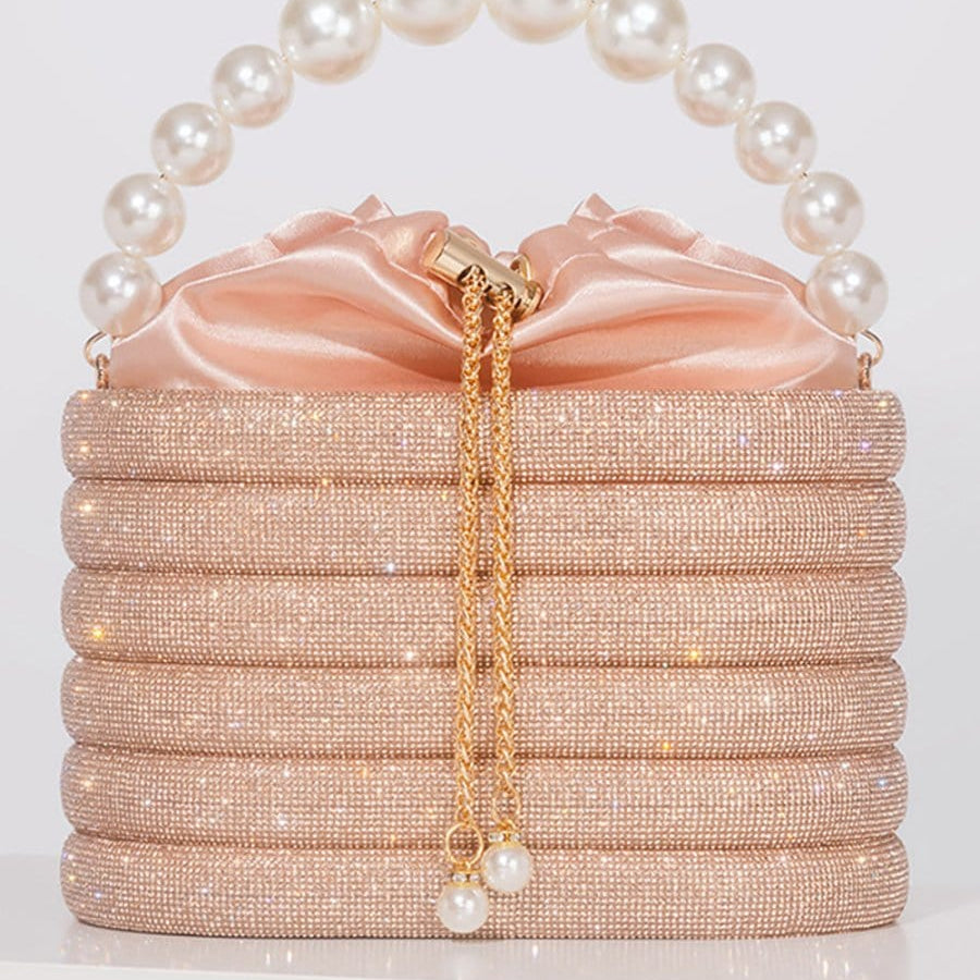 Elise Rhinestone Purse Handbag - Fashion Pov