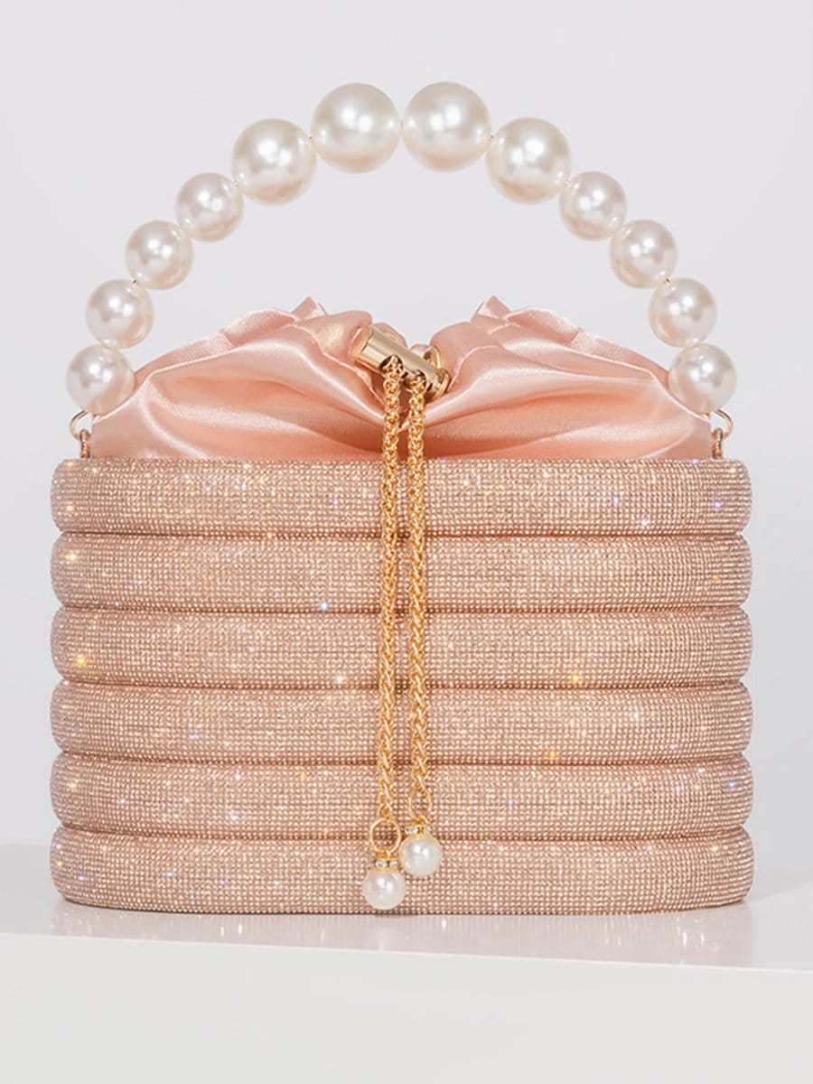 Elise Rhinestone Purse Handbag - Fashion Pov