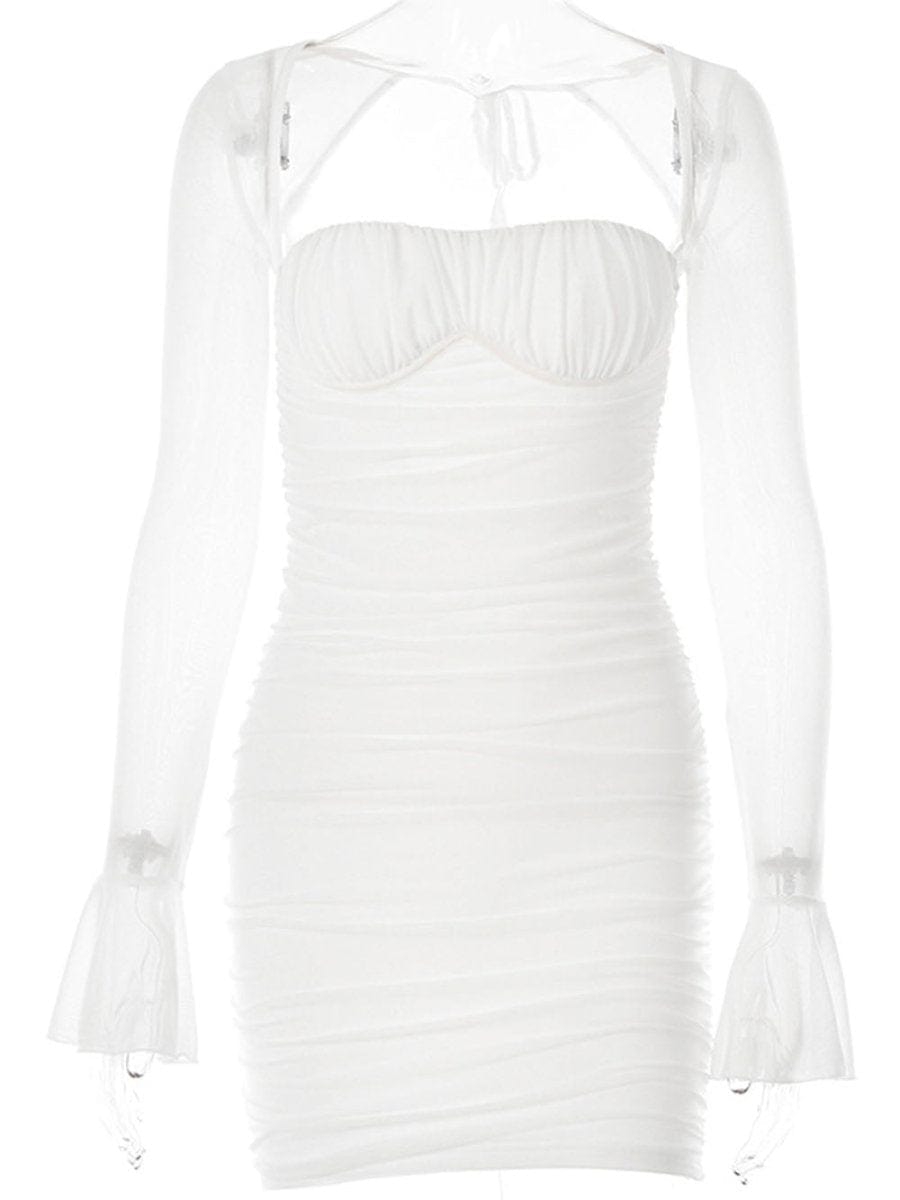 Eloise Backless Mini Dress - Fashion Pov