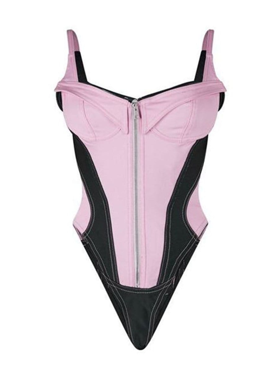 Eve Sleeveless Bodycon Playsuit - Fashion Pov