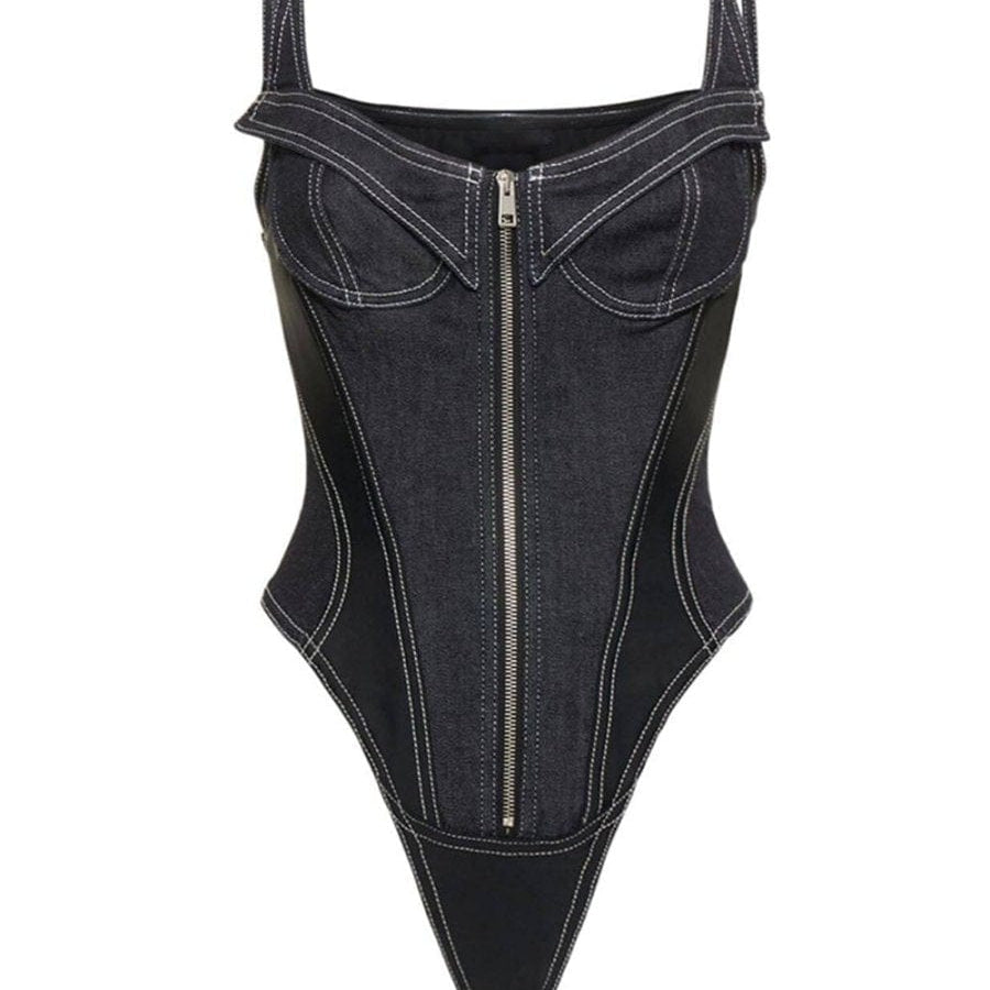 Eve Sleeveless Bodycon Playsuit - Fashion Pov