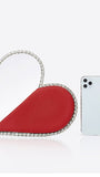 Finley Diamond Red Heart Bag - Fashion Pov