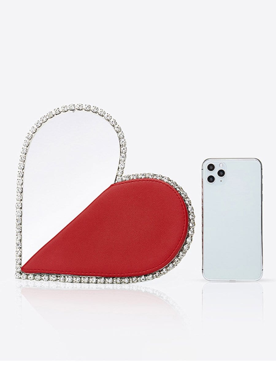 Finley Diamond Red Heart Bag - Fashion Pov