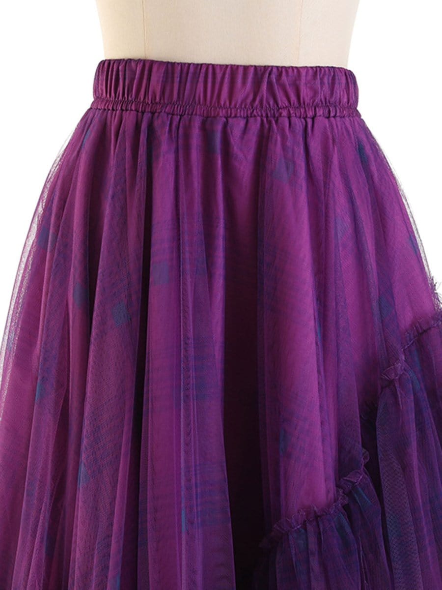 Grace Asymmetrical Hem Skirt - Fashion Pov