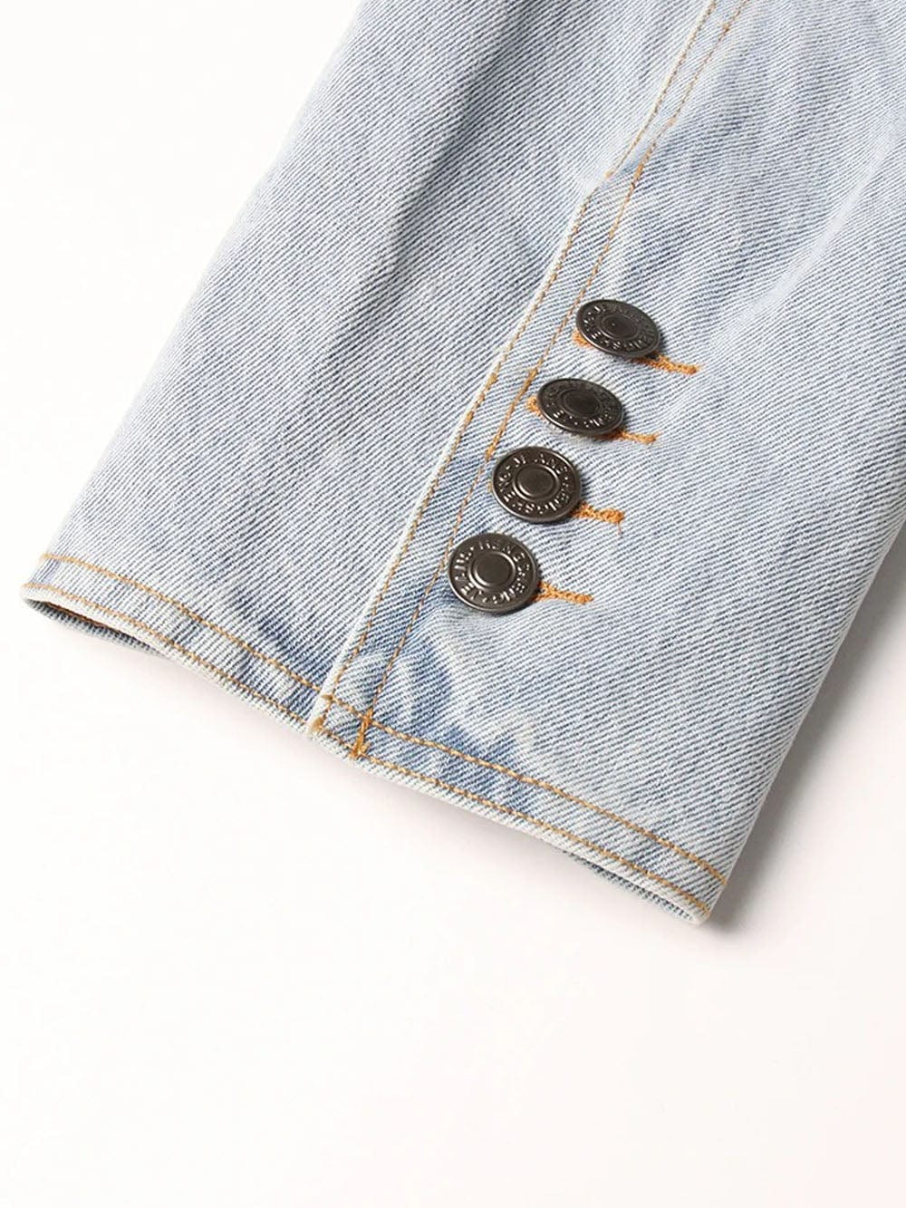 Lyric Diamond Denim Jacket - Fashion Pov