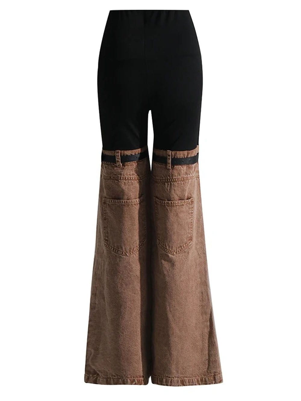 Mansi Denim Hit Wide Leg Pants - Fashion Pov