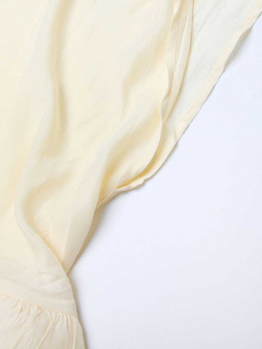 Naomi Ruffle Midi Dress - Fashion Pov