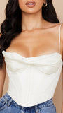 Ophelia Backless Corset Top - Fashion Pov