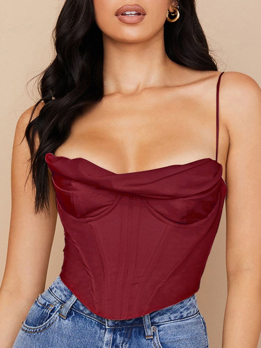Ophelia Backless Corset Top - Fashion Pov