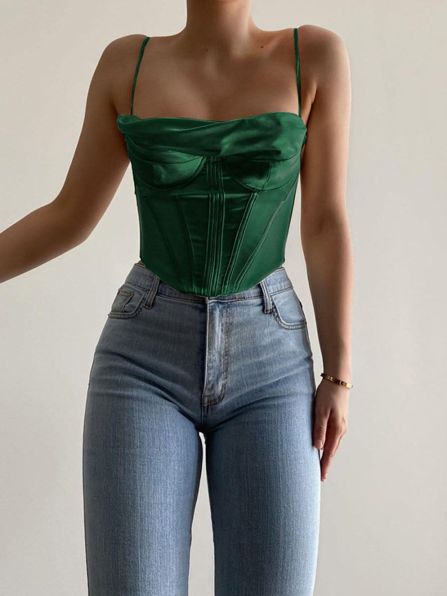 Ophelia Backless Corset Top - Fashion Pov