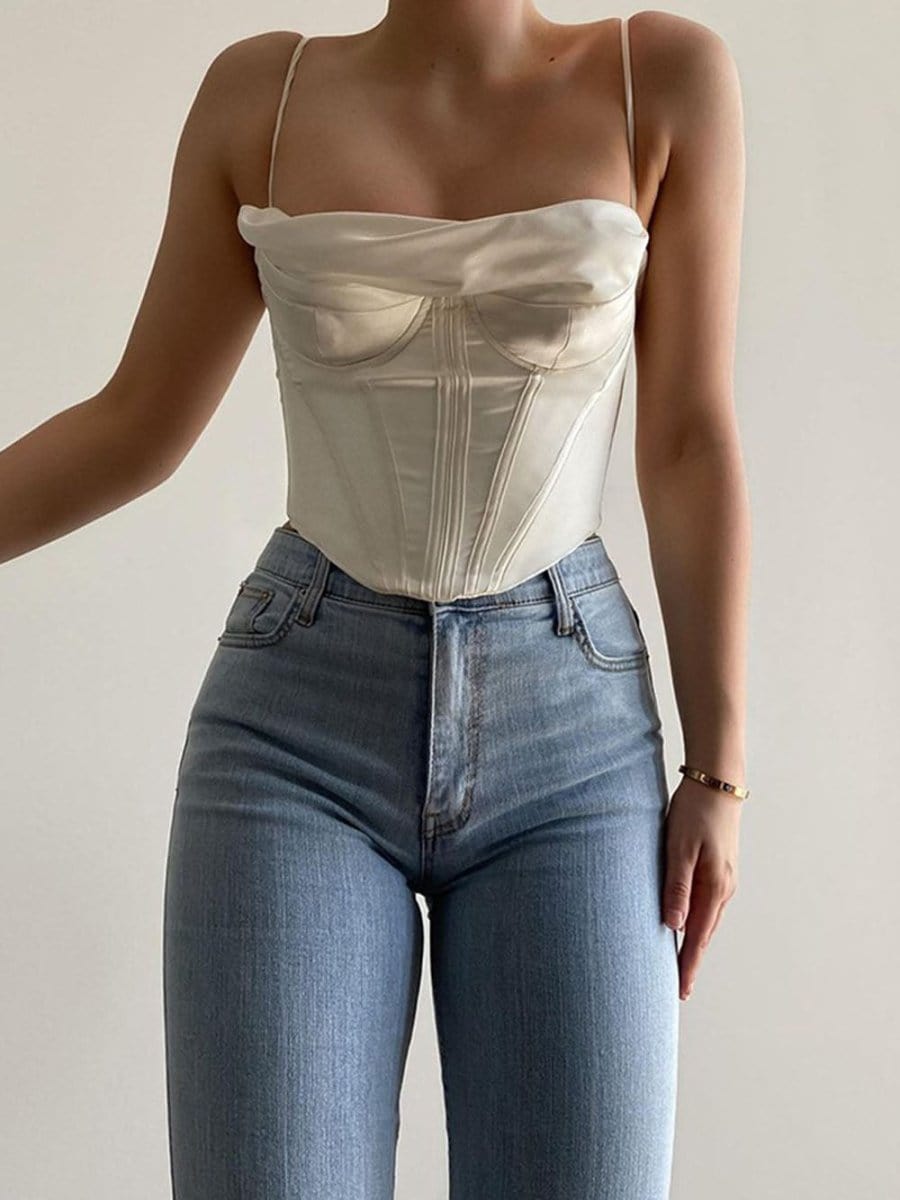 Ophelia Backless Corset Top - Fashion Pov
