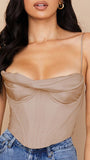 Ophelia Backless Corset Top - Fashion Pov