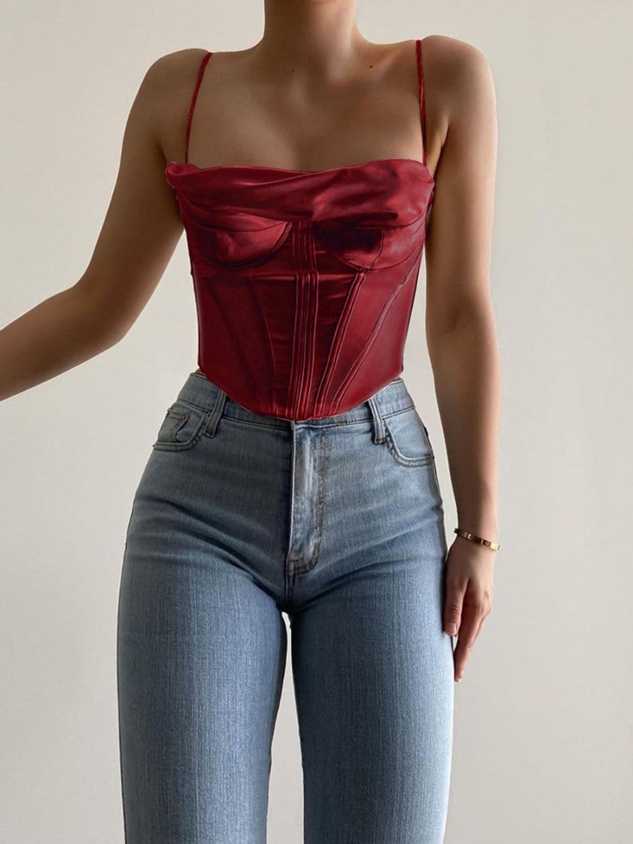 Ophelia Backless Corset Top - Fashion Pov