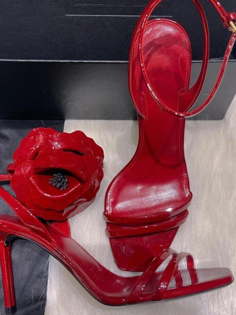 Sage Ankle Strap Stiletto Heel - Fashion Pov