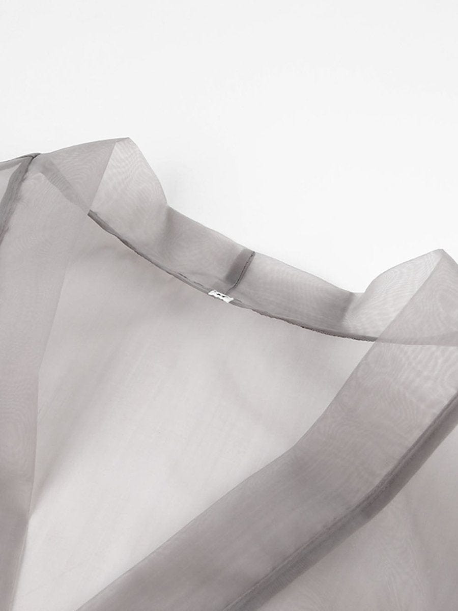 Talia V Neck Long Sleeve Top - Fashion Pov