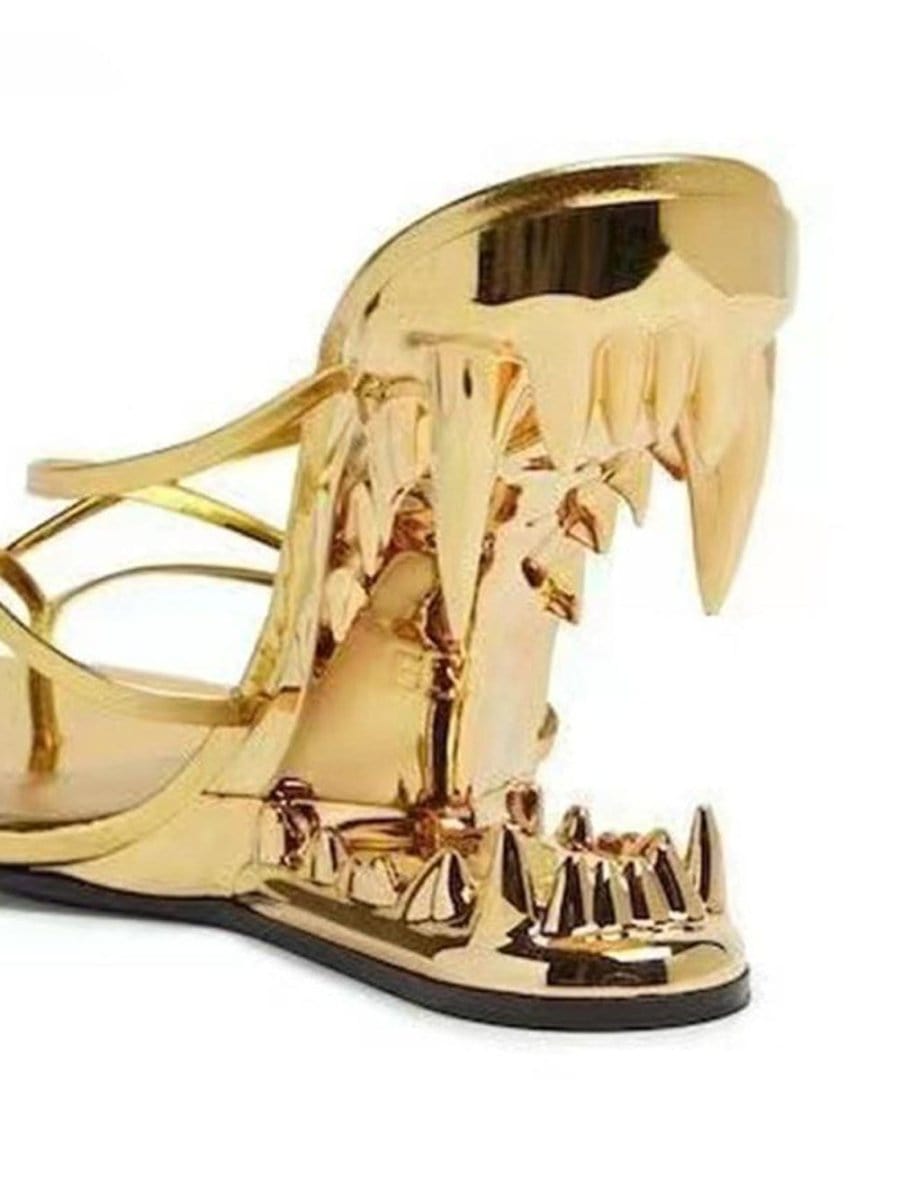 Vivian Flip Flop Peep Toe Heel - Fashion Pov