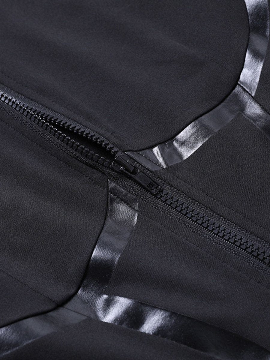 Willow Zipper Sporty Streetwear Jumpsuit - Fashion Pov